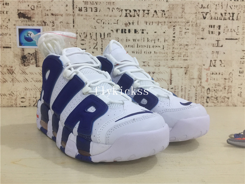 Nike Air More Uptempo White Blue